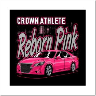 Crown Athlete Reborn Pink Posters and Art